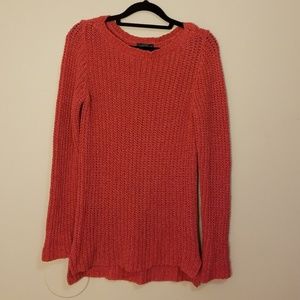 Ralph Lauren Crewneck Cotton Womens Pink Sweater